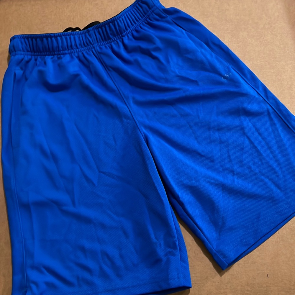 DSG Boys Blue Basketball Large Shorts. - Picture 1 of 4